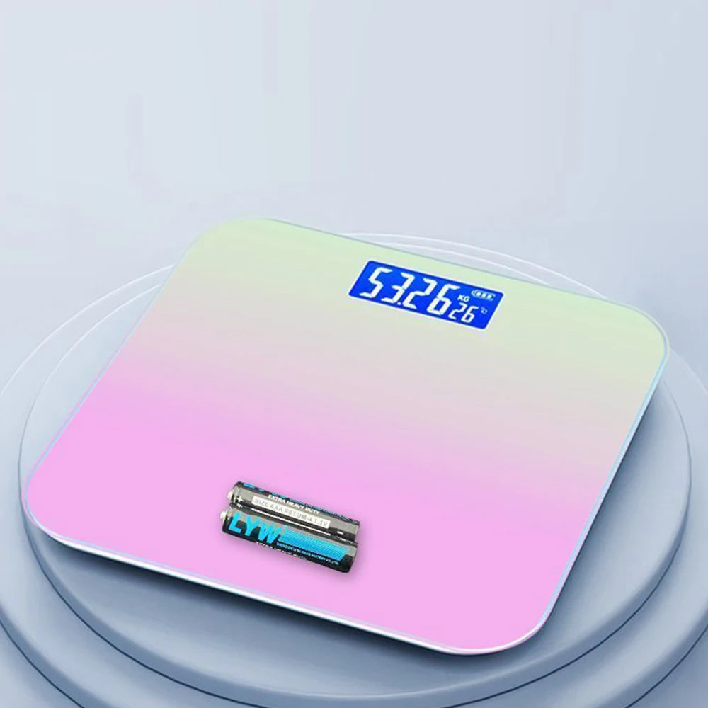 Gradient Color LCD Digital Body Weight Scale
