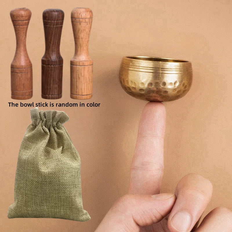 Miwayer Mini Tibetan Singing Bowl – Handmade in Nepal