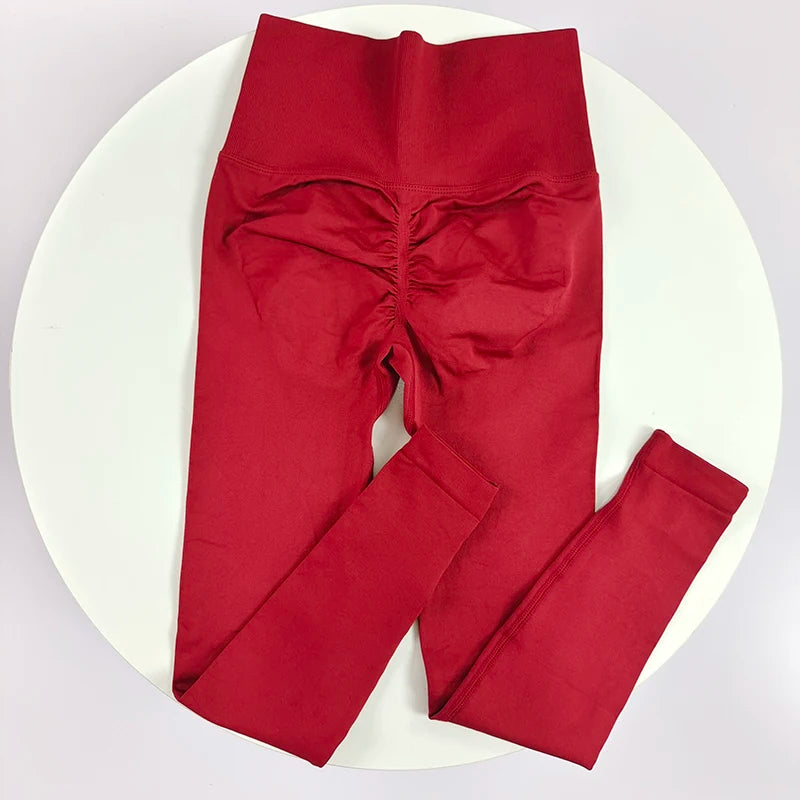 High Elastic Seamless Yoga Leggings – Women’s Fitness Pants